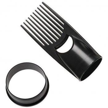 Wahl Afro Hair Dryer Pik Attachment with Adaptor Ring - Black