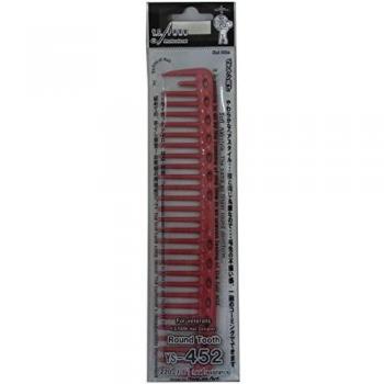 YS Park Wide Toothed Red Hair Cutting Comb 202 mm