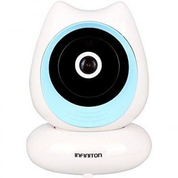 Cámara de vigilancia IP FHD 1080p, App Libre, WiFi y LAN, Micrófono y Altavoz.