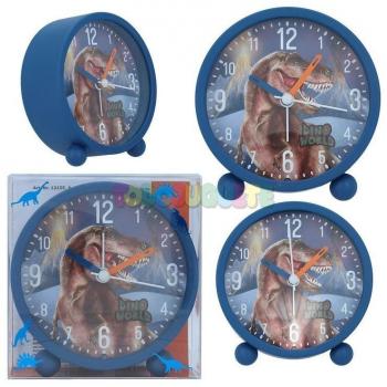 Despertador Infantil Dino World con Función de Luz Azul