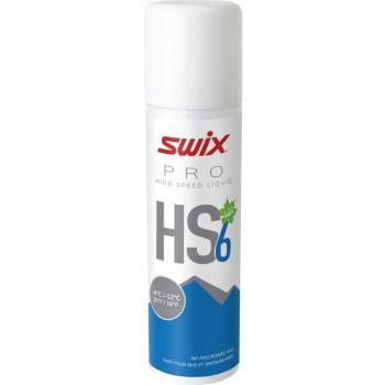 Swix Cera líquida HS6 -4ºC/-12ºC 125ml azul