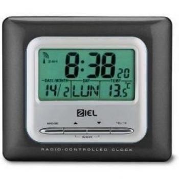Estación meteorológica Ziel Polaris 40 Negro - Termómetro Digital Radiocontrolled Reloj