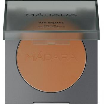 MÁDARA Air Equal Soft Silk Mineral Polvos de maquillaje 9 g Tono #3 Deep