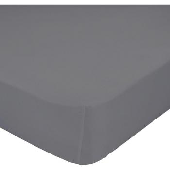 Sábana Bajera Ajustable HappyFriday Basic Piedra 90 x 200 x 32 cm