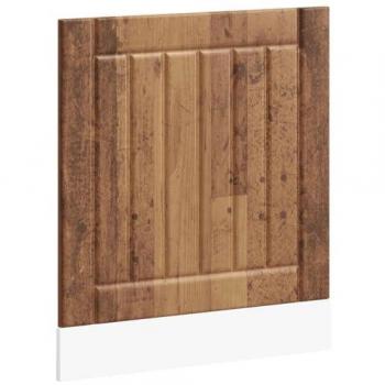 Panel para lavavajillas Lucca de madera contrachapada estilo viejo