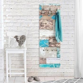 PPS. Imaging Perchero – Marítimo Tablones 139 x 46 x 2 cm, COATRACK, Perchero de Pared, Perchero, Perchero de Pared, Perchero, Perchero de pie, Dimensión HxW: 139 cm x 46 cm