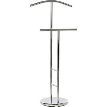 Galán de Noche Plateado Metal 48 x 28 x 106 cm