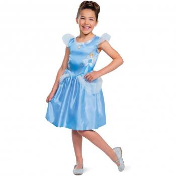 Disfraz de Cenicienta para Niña - Vestido Princesa Infantil con Temática Disney