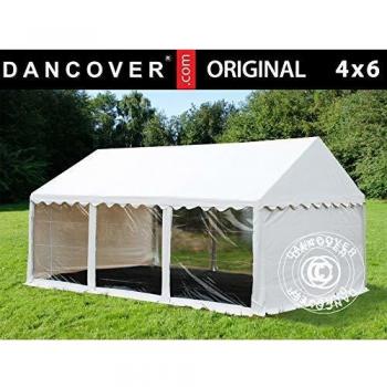 Carpa para Fiestas Original 4x6m PVC Panorámica Blanca