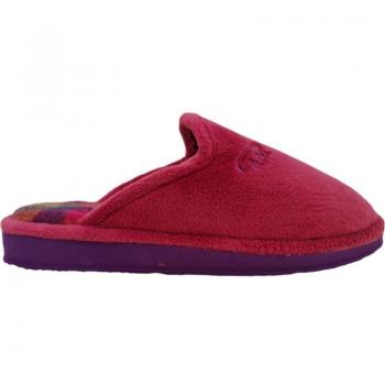 Zapatilla Casa Amoros Marle Destalonada con Logo Bordado, Cómoda y Suela Antideslizante para Mujer en color Rosa