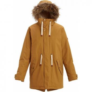 Burton Saxton - Parka para Mujer, Color Wood Thrush, tamaño Large