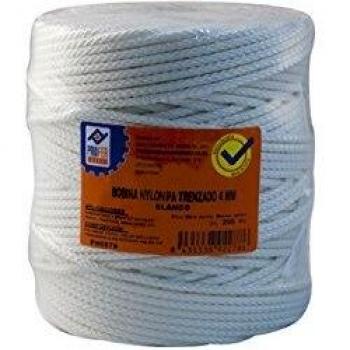 PROFER HOME - Cuerda Nylon Trenzado 4 Mm Bco Profer Home 200 M