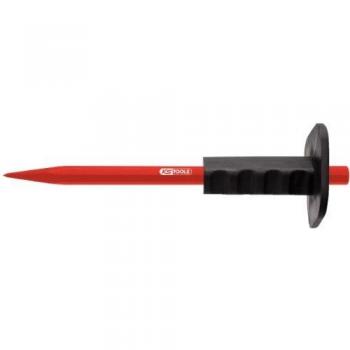 KS Tools 156.0515 - Cincel puntiagudo con empuñadura, 16x250mm