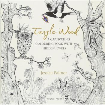 Tangle Wood: A Captivating Colouring Book with Hidden Jewels