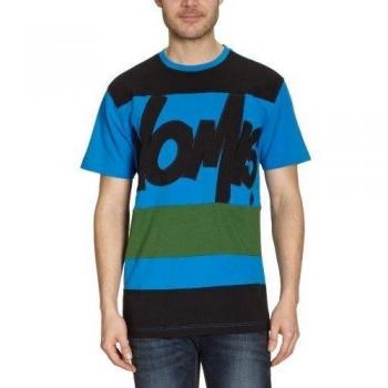 Nomis - Camiseta de running para hombre, tamaño L, color azul brillante