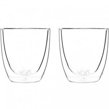 Vaso Viva Scandinavia Lauren Double Wall Set De 2 100Ml
