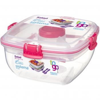 Sistema To Go Collection Salad to Go Food Storage Container