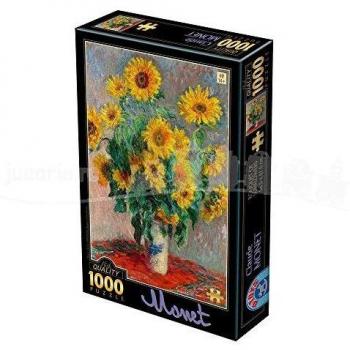 Claude Monet Bouquet of Sunflowers 1000-Piece Puzzle