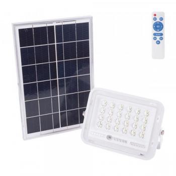 Proyector LED Solar 30W con control remoto