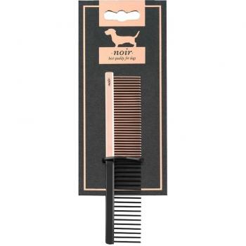 Peine Metálico Ligero Noir con Luz LED para Perros y Gatos 27x61 Dientes 13,2x2,1 cm