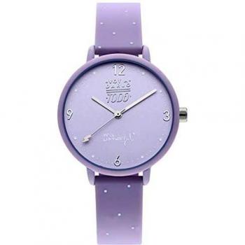 Mr wonderful Happy Hour Reloj para Niño Analógico de Cuarzo con Brazalete de Silicona WR30300