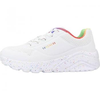 Zapatillas Deportivas para Niña Skechers Modelo Uno Lite Color Blanco WMLT