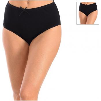 KISSES & LOVE Pack-2 Bragas de Microfibra para mujer, Ropa interior cómoda y suave, diseño moderno y ajustado