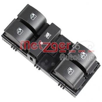 Interruptor de elevalunas METZGER 09161044 - Interruptor para abrir ventanas eléctricas