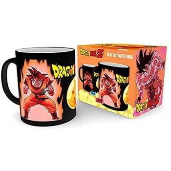 GBEye Taza de Desayuno Super Sayan, Cerámica, Multicolor, 1 Unidad