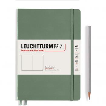 Libreta Leuchtturm1917 A5 Tapa Dura Lisa Verde Oliva