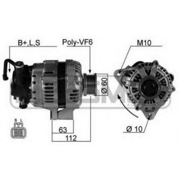 Rueda Libre de Alternador ADG061301 - Blue Print