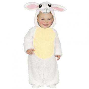 Disfraz de Oveja Blanca para Bebé 12-24 Meses (1-2 Años) - Fiesta Temática Infantil
