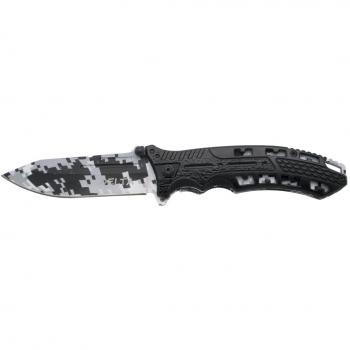 Navaja Third Delta K2797BKL con diseño de camuflaje militar digital azul