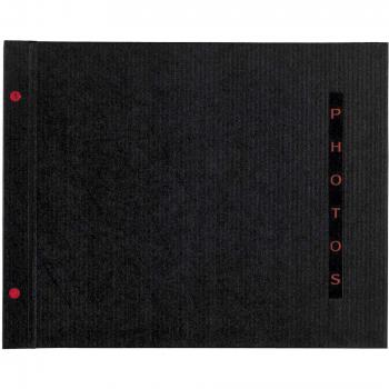 Album fotos libre Exacompta ctornillo 37X29 DESIGN Negro