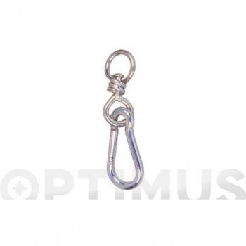 Taco de nylon 4 segmentos 10 x 50 mm - Paquete de 10 unidades