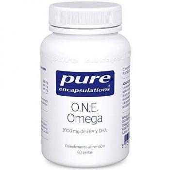 Pure Encapsulations - O.N.E. Omega - 1000 mg de EPA y DHA - Alta Concentración de Omega 3 para el Mantenimiento de una Función Cardiovascular y Cognitiva Normales - 60 Perlas