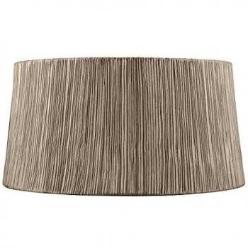 PANTALLA CONO RIZADA BEIG E-27 40