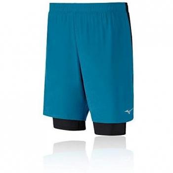 Mizuno Alpha 2-in-1 7.5 Pantalones Cortos para Correr - XL