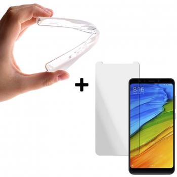 German Tech Funda Gel Flexible para Xiaomi Mi A2 - Mi 6X, Protector de Pantalla