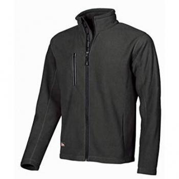 Chaqueta Pile Térmica U-Power Warm Negra Carbón 4XL