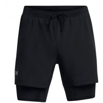 Under Armour Launch 5 2-in-1 Men's Shorts - Black - XXL