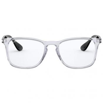 Ray-Ban RX7074 5943 Men's Eyeglasses Clear Size 52 - Blue Light Block Available