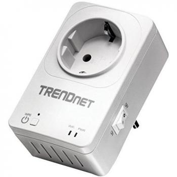 TRENDnet THA-101 - Switch con Extensor Wireless, Toma de Encendido/Apagado, WiFi N300