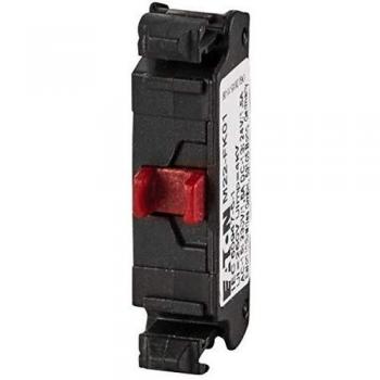 Eaton M22-FK01 Flat Auxiliary Contact Block, 1 NC, Reduced Depth