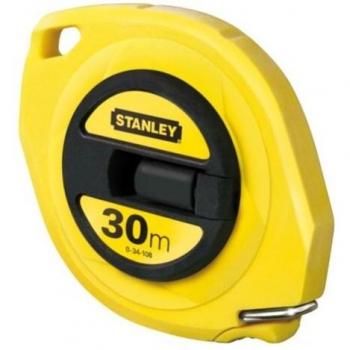 Stanley 0-34-108 Cinta métrica arrollable estándar Acero, 30 m