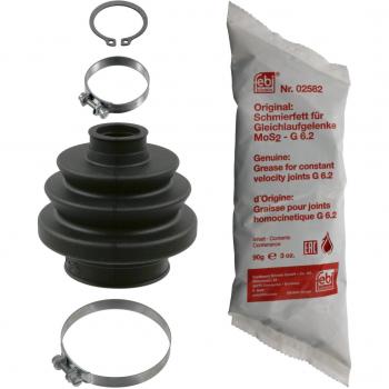 FEBI BILSTEIN Fuelle de junta homocinética 04429, juego de fuelles para árbol de transmisión, material resistente, incluye dos fuelles, abrazaderas y grasa