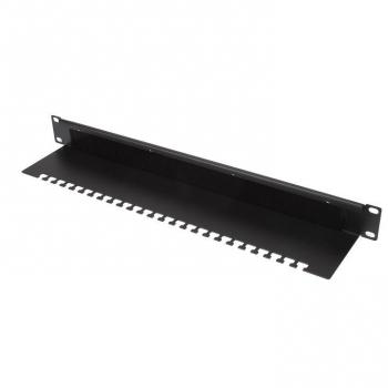 Panel Cepillo Pasacables con Retenedor Rack 19 - Lapara Networking