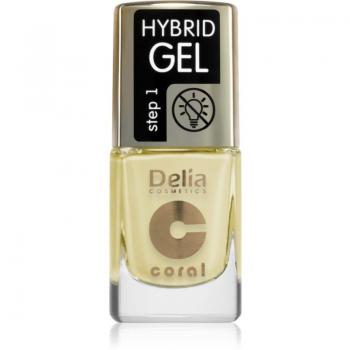 Delia Cosmetics Hybrid Gel Nail Polish Coral Shade 137 - 11 ml