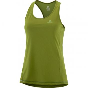SALOMON Agile Tank, Mujer, Avocado, L