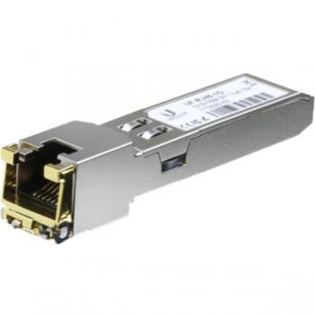 Transceptor Ubiquiti UACC-CM-RJ45-1G, 1 Gbps, con conectores RJ45, compatible con redes Ethernet